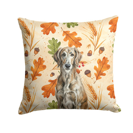 Caroline's Treasures, Fall Flag, Pillow (18" x 18"), Pet Flag, Dog Flag, Cat Flag, Outdoor Decor