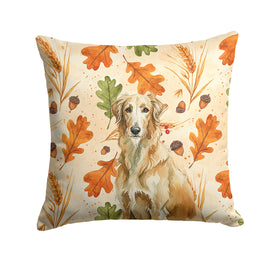 Caroline's Treasures, Fall Flag, Pillow (14" x 14"), Pet Flag, Dog Flag, Cat Flag, Outdoor Decor