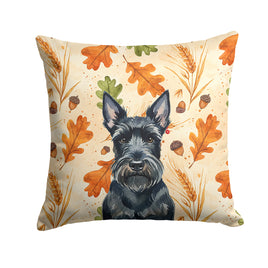 Caroline's Treasures, Fall Flag, Pillow (14" x 14"), Pet Flag, Dog Flag, Cat Flag, Outdoor Decor