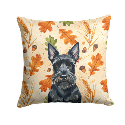 Caroline's Treasures, Fall Flag, Pillow (14" x 14"), Pet Flag, Dog Flag, Cat Flag, Outdoor Decor