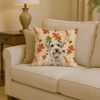 Sealyham Terrier Heirloom Fall Throw Pillow