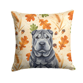 Caroline's Treasures, Fall Flag, Pillow (14" x 14"), Pet Flag, Dog Flag, Cat Flag, Outdoor Decor