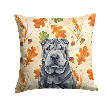 Caroline's Treasures, Fall Flag, Pillow (18" x 18"), Pet Flag, Dog Flag, Cat Flag, Outdoor Decor