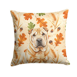 Caroline's Treasures, Fall Flag, Pillow (18" x 18"), Pet Flag, Dog Flag, Cat Flag, Outdoor Decor