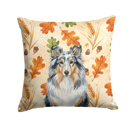 Caroline's Treasures, Fall Flag, Pillow (18" x 18"), Pet Flag, Dog Flag, Cat Flag, Outdoor Decor