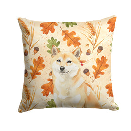 Caroline's Treasures, Fall Flag, Pillow (14" x 14"), Pet Flag, Dog Flag, Cat Flag, Outdoor Decor