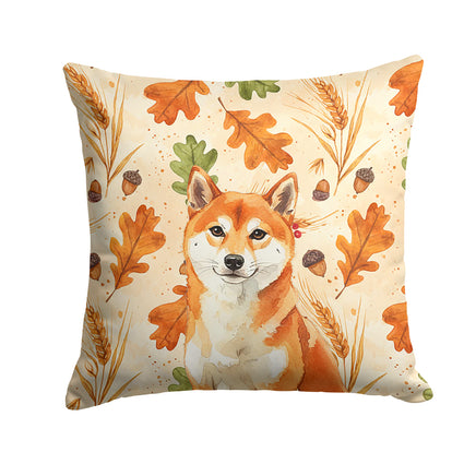 Caroline's Treasures, Fall Flag, Pillow (14" x 14"), Pet Flag, Dog Flag, Cat Flag, Outdoor Decor