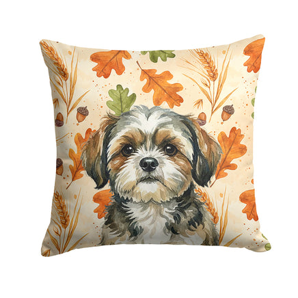 Caroline's Treasures, Fall Flag, Pillow (18" x 18"), Pet Flag, Dog Flag, Cat Flag, Outdoor Decor