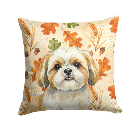 Caroline's Treasures, Fall Flag, Pillow (18" x 18"), Pet Flag, Dog Flag, Cat Flag, Outdoor Decor