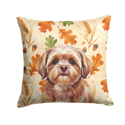 Caroline's Treasures, Fall Flag, Pillow (14" x 14"), Pet Flag, Dog Flag, Cat Flag, Outdoor Decor