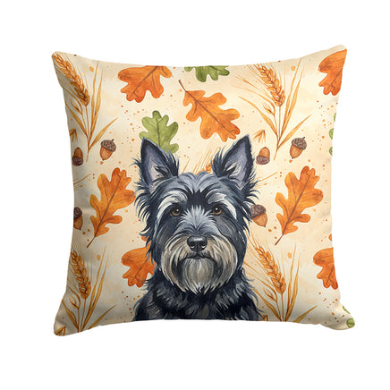 Caroline's Treasures, Fall Flag, Pillow (18" x 18"), Pet Flag, Dog Flag, Cat Flag, Outdoor Decor