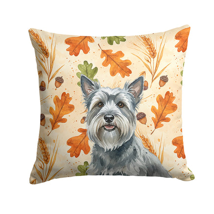 Caroline's Treasures, Fall Flag, Pillow (14" x 14"), Pet Flag, Dog Flag, Cat Flag, Outdoor Decor