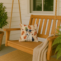 Smooth Fox Terrier Heirloom Fall Throw Pillow