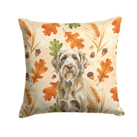 Caroline's Treasures, Fall Flag, Pillow (18" x 18"), Pet Flag, Dog Flag, Cat Flag, Outdoor Decor