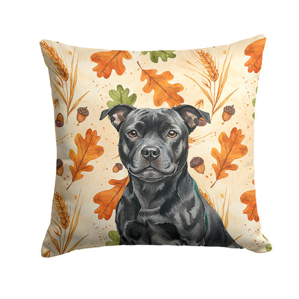 Caroline's Treasures, Fall Flag, Pillow (18" x 18"), Pet Flag, Dog Flag, Cat Flag, Outdoor Decor