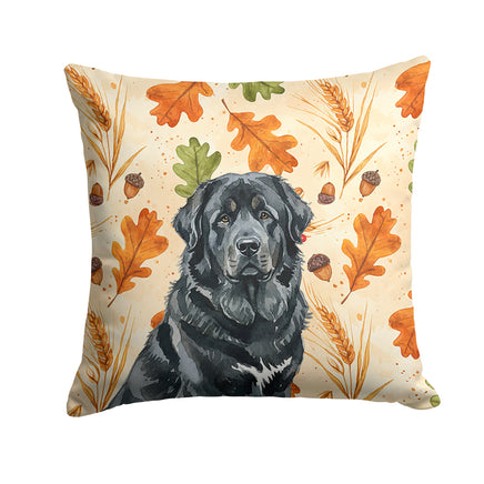 Caroline's Treasures, Fall Flag, Pillow (18" x 18"), Pet Flag, Dog Flag, Cat Flag, Outdoor Decor