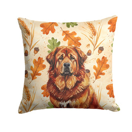 Caroline's Treasures, Fall Flag, Pillow (18" x 18"), Pet Flag, Dog Flag, Cat Flag, Outdoor Decor