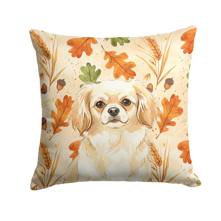 Caroline's Treasures, Fall Flag, Pillow (14" x 14"), Pet Flag, Dog Flag, Cat Flag, Outdoor Decor