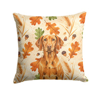 Caroline's Treasures, Fall Flag, Pillow (14" x 14"), Pet Flag, Dog Flag, Cat Flag, Outdoor Decor