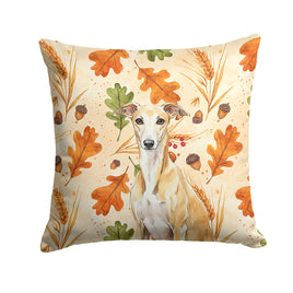 Caroline's Treasures, Fall Flag, Pillow (18" x 18"), Pet Flag, Dog Flag, Cat Flag, Outdoor Decor