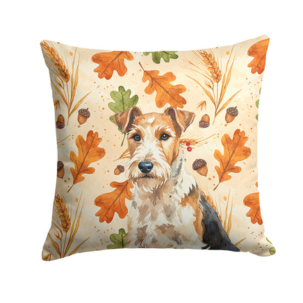 Caroline's Treasures, Fall Flag, Pillow (18" x 18"), Pet Flag, Dog Flag, Cat Flag, Outdoor Decor