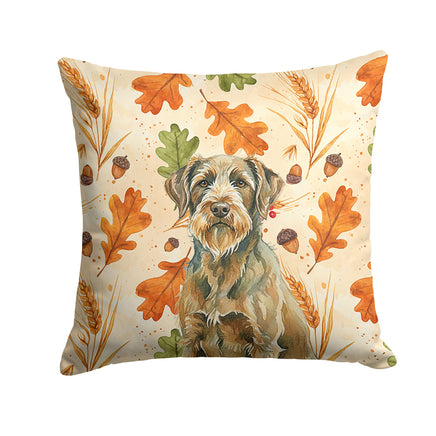Caroline's Treasures, Fall Flag, Pillow (18" x 18"), Pet Flag, Dog Flag, Cat Flag, Outdoor Decor