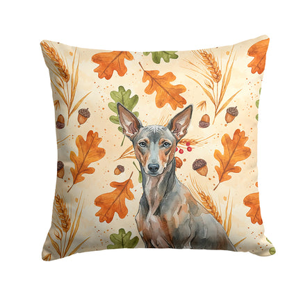 Caroline's Treasures, Fall Flag, Pillow (14" x 14"), Pet Flag, Dog Flag, Cat Flag, Outdoor Decor