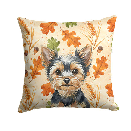 Caroline's Treasures, Fall Flag, Pillow (18" x 18"), Pet Flag, Dog Flag, Cat Flag, Outdoor Decor