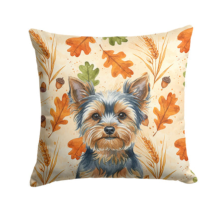 Caroline's Treasures, Fall Flag, Pillow (14" x 14"), Pet Flag, Dog Flag, Cat Flag, Outdoor Decor