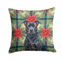 Caroline's Treasures, Christmas Flag, Pillow (18" x 18"), Pet Flag, Dog Flag, Cat Flag, Outdoor Decor