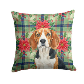Caroline's Treasures, Christmas Flag, Pillow (14" x 14"), Pet Flag, Dog Flag, Cat Flag, Outdoor Decor