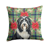 Caroline's Treasures, Christmas Flag, Pillow (14" x 14"), Pet Flag, Dog Flag, Cat Flag, Outdoor Decor