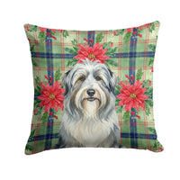 Caroline's Treasures, Christmas Flag, Pillow (14" x 14"), Pet Flag, Dog Flag, Cat Flag, Outdoor Decor