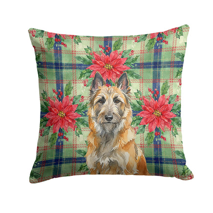 Caroline's Treasures, Christmas Flag, Pillow (14" x 14"), Pet Flag, Dog Flag, Cat Flag, Outdoor Decor