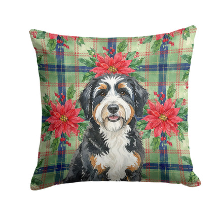 Caroline's Treasures, Christmas Flag, Pillow (14" x 14"), Pet Flag, Dog Flag, Cat Flag, Outdoor Decor