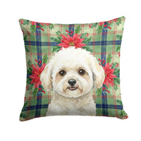 Caroline's Treasures, Christmas Flag, Pillow (18" x 18"), Pet Flag, Dog Flag, Cat Flag, Outdoor Decor