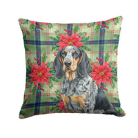 Caroline's Treasures, Christmas Flag, Pillow (14" x 14"), Pet Flag, Dog Flag, Cat Flag, Outdoor Decor