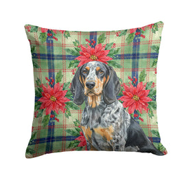 Caroline's Treasures, Christmas Flag, Pillow (14" x 14"), Pet Flag, Dog Flag, Cat Flag, Outdoor Decor