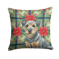Caroline's Treasures, Christmas Flag, Pillow (14" x 14"), Pet Flag, Dog Flag, Cat Flag, Outdoor Decor