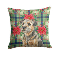Caroline's Treasures, Christmas Flag, Pillow (14" x 14"), Pet Flag, Dog Flag, Cat Flag, Outdoor Decor