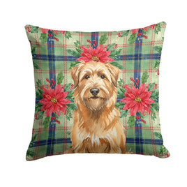 Caroline's Treasures, Christmas Flag, Pillow (14" x 14"), Pet Flag, Dog Flag, Cat Flag, Outdoor Decor