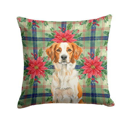 Caroline's Treasures, Christmas Flag, Pillow (14" x 14"), Pet Flag, Dog Flag, Cat Flag, Outdoor Decor