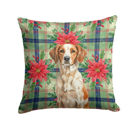 Caroline's Treasures, Christmas Flag, Pillow (14" x 14"), Pet Flag, Dog Flag, Cat Flag, Outdoor Decor