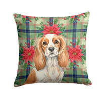 Caroline's Treasures, Christmas Flag, Pillow (14" x 14"), Pet Flag, Dog Flag, Cat Flag, Outdoor Decor
