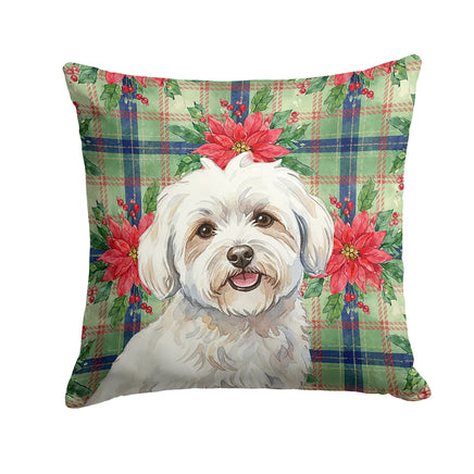 Caroline's Treasures, Christmas Flag, Pillow (18" x 18"), Pet Flag, Dog Flag, Cat Flag, Outdoor Decor
