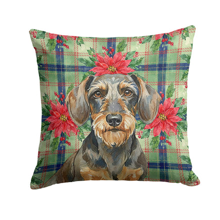 Caroline's Treasures, Christmas Flag, Pillow (14" x 14"), Pet Flag, Dog Flag, Cat Flag, Outdoor Decor