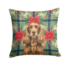 Caroline's Treasures, Christmas Flag, Pillow (14" x 14"), Pet Flag, Dog Flag, Cat Flag, Outdoor Decor