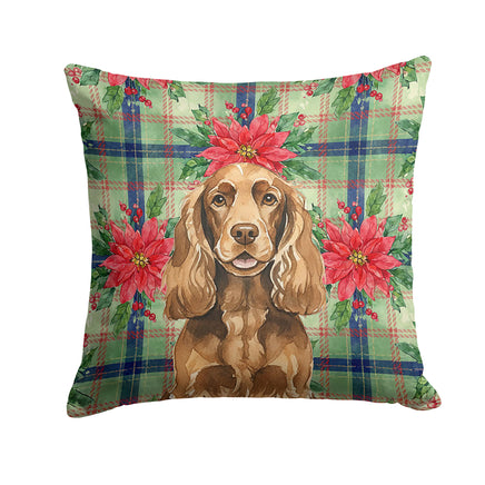 Caroline's Treasures, Christmas Flag, Pillow (14" x 14"), Pet Flag, Dog Flag, Cat Flag, Outdoor Decor