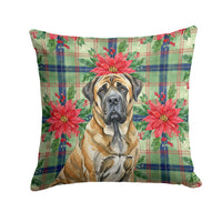 Caroline's Treasures, Christmas Flag, Pillow (14" x 14"), Pet Flag, Dog Flag, Cat Flag, Outdoor Decor