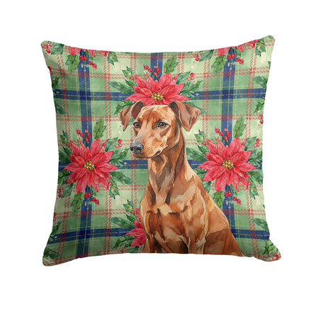 Caroline's Treasures, Christmas Flag, Pillow (14" x 14"), Pet Flag, Dog Flag, Cat Flag, Outdoor Decor